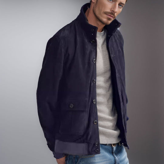 Herren robuste Utility-Jacke mit praktischen Taschen R&B