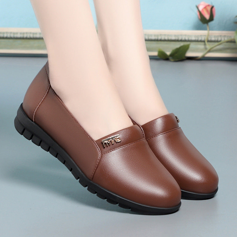 Damen Bequeme Slipper mit rutschfester Sohle und schlichtem Design R&B