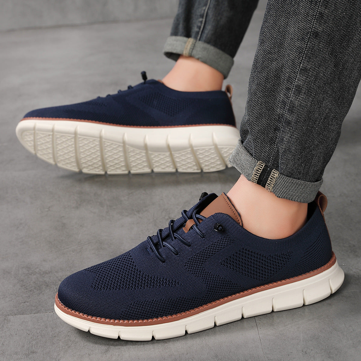 Damen Atmungsaktive Freizeit-Sneaker mit rutschfester Sohle