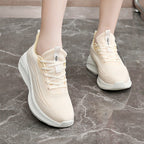 Damen Sportliche Sneaker mit atmungsaktivem Obermaterial und dämpfender Sohle R&B