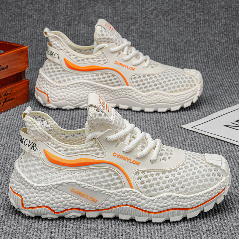 Damen Atmungsaktive Sneaker mit flexiblem Mesh-Obermaterial R&B