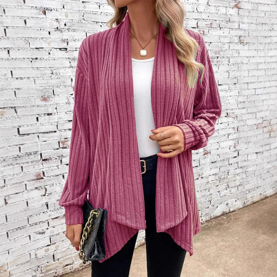 Damen gemütliche Strickjacke R&B