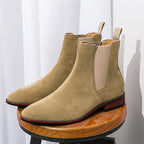 Damen Modische Chelsea-Boots mit elastischem Einsatz und rutschfester Sohle R&B
