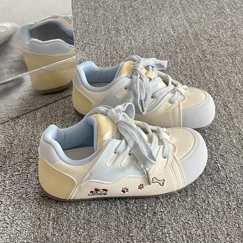 Damen Sportliche Sneaker mit tierisch verspieltem Design und atmungsaktiver Konstruktion R&B