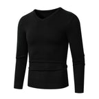 Herren V-Ausschnitt Pullover aus hochwertiger Baumwolle R&B