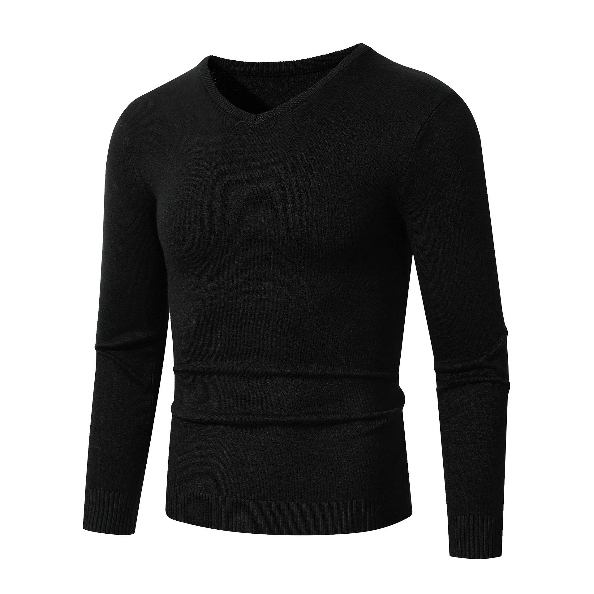 Herren V-Ausschnitt Pullover aus hochwertiger Baumwolle R&B