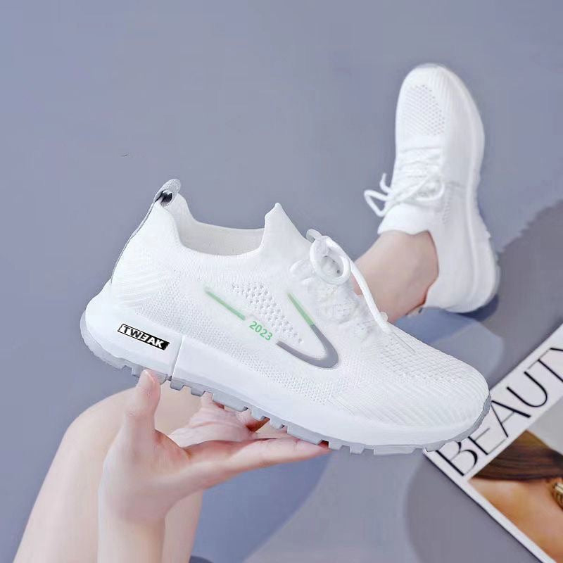 Damen Sportliche Lauf- und Sneakerschuhe mit atmungsaktivem Obermaterial R&B