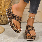 Damen Wedge-Sandaletten mit elegantem Riemendesign und komfortablem Fußbett R&B