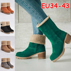 Damen Stiefeletten mit warmem Futter und rutschfester Sohle