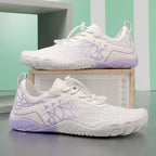 Damen Sportschuhe mit atmungsaktiven Mesh-Obermaterial für aktiven Lensstil