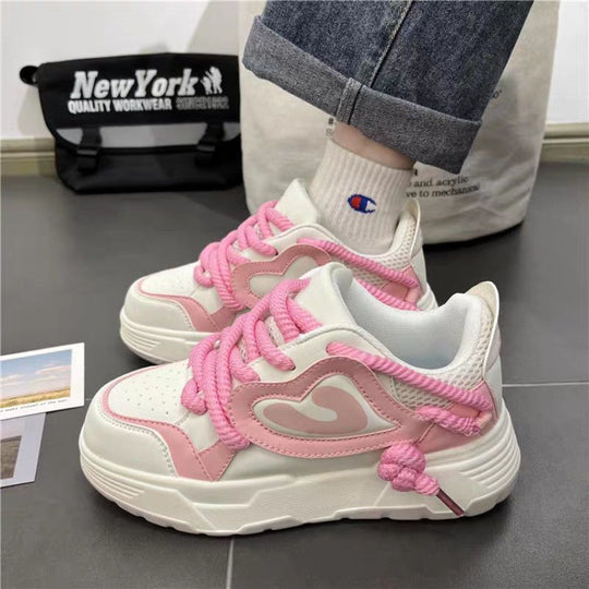 Damen modische Sneakers mit verspieltem Design und weicher Dämpfung R&B