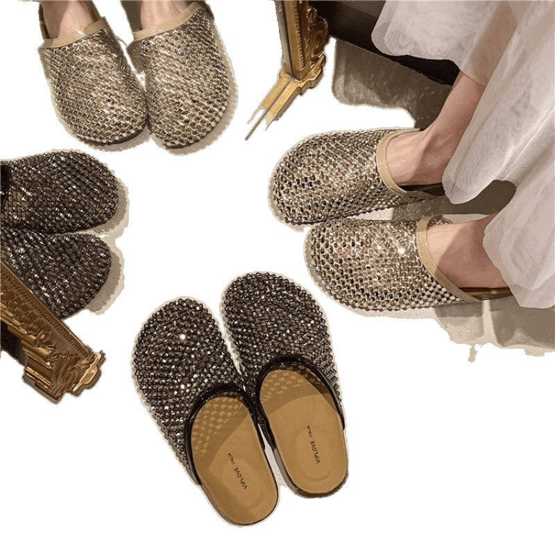 Damen Sandalen mit glitzerndem Design von R&B