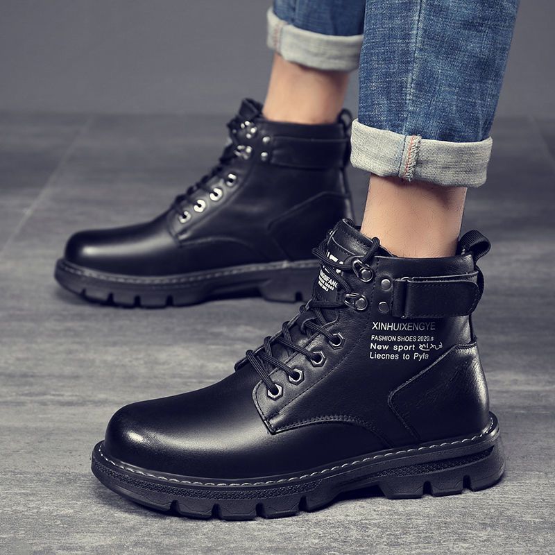 Damen Modische hohe Stiefel mit rutschfester Sohle und strapazierfähigem Obermaterial