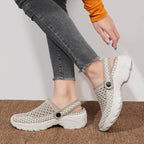 Damen Atmungsaktive und bequeme Clogs R&B