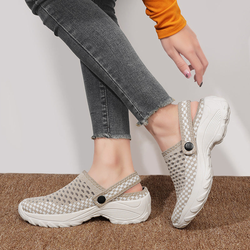 Damen Bequeme und atmungsaktive Clogs R&B