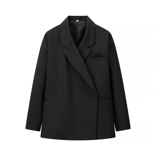 Damen elegante Oversize-Jacke mit schickem Revers R&B