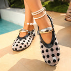 Damen Ballerinas mit eleganter Schleifenverzierung und atmungsaktivem Obermaterial R&B