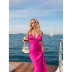 Damen Elegantes Strandkleid mit raffinierten Details R&B