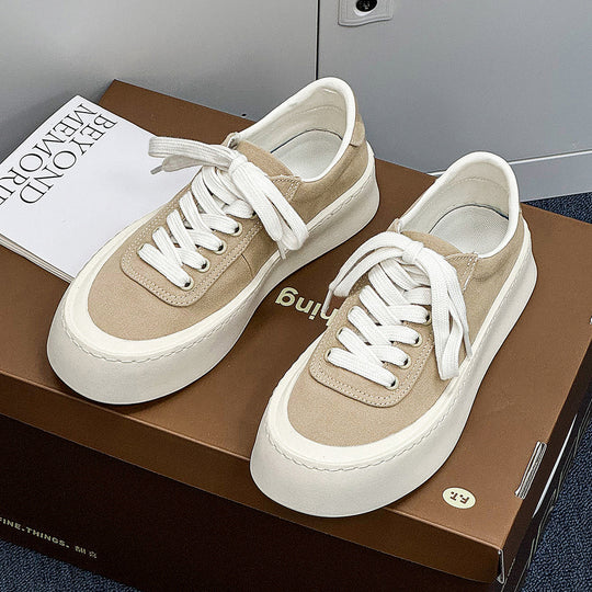 Damen Plattform Sneakers mit extraleichter Sohle und atmungsaktiven Materialien R&B