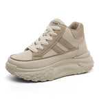 Damen modische High-Top Sneakers mit ergonomischem Komfort und robustem Profil R&B