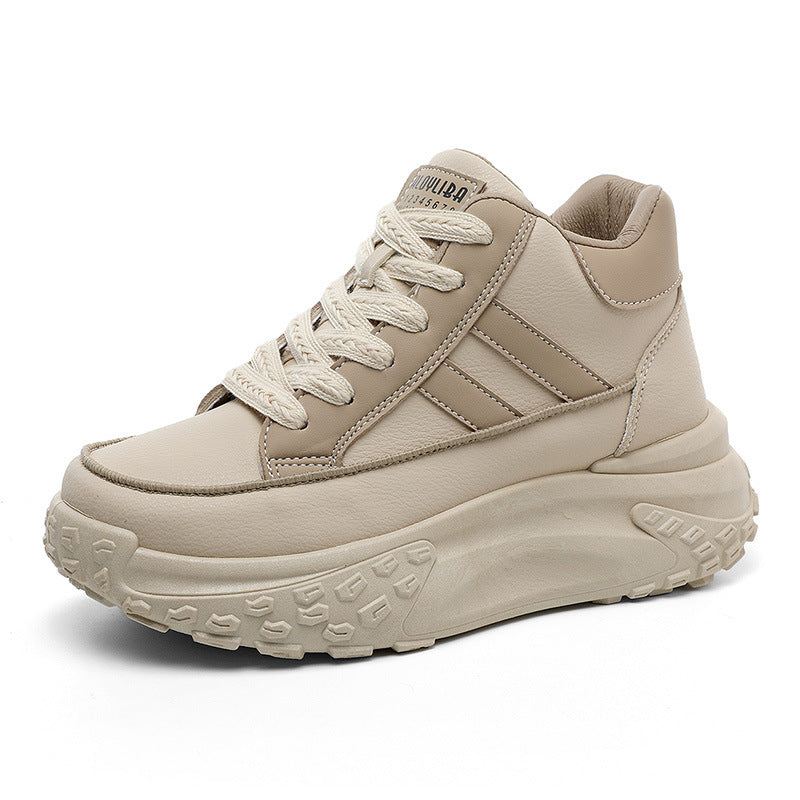 Damen modische High-Top Sneakers mit ergonomischem Komfort und robustem Profil R&B