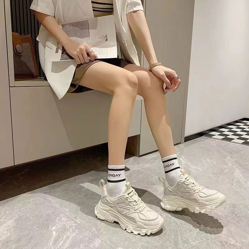 Damen Komfortable Sneaker mit rutschfester Gummisohle und atmungsaktivem Obermaterial R&B