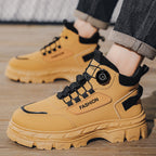 Damen Modische Hochsocken Sneakers mit robustem Sohlenprofil