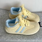 Damen Sportliche Sneakers mit weichem Obermaterial und atmungsaktiven Einsätzen R&B