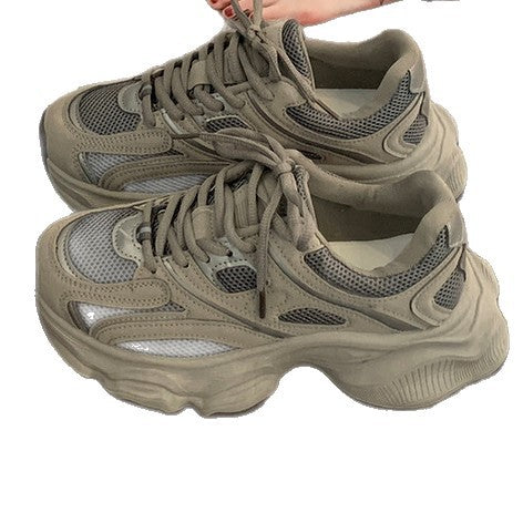 Damen Sportliche Sneakers mit dämpfender Sohle und atmungsaktivem Mesh-Obermaterial R&B