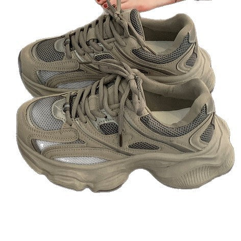Damen Sportliche Sneakers mit dämpfender Sohle und atmungsaktivem Mesh-Obermaterial R&B