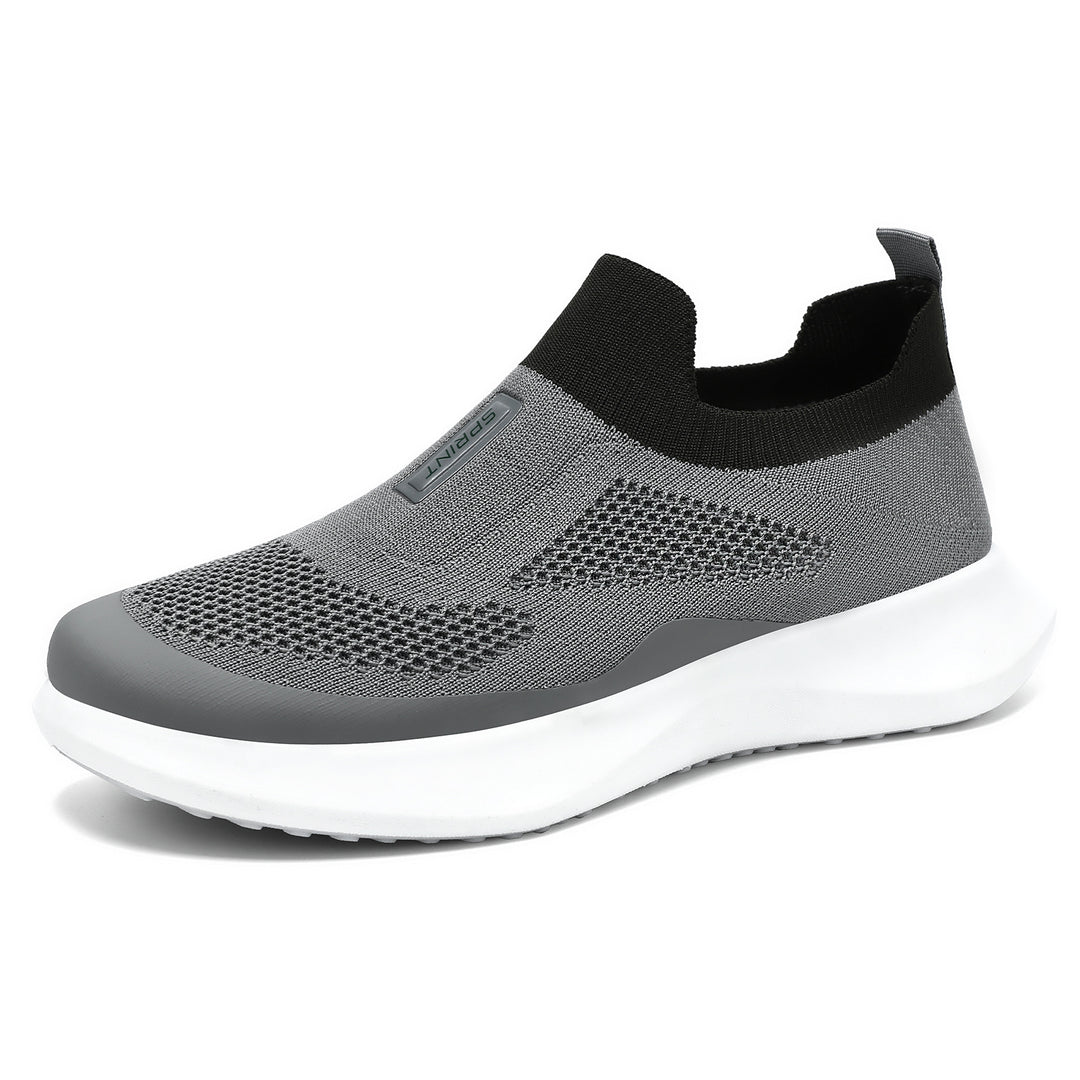 Damen Freizeit-Sneaker mit elastischem Mesh-Obermaterial von R&B