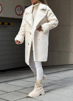 R&B | Fleece Futter Wildledermantel