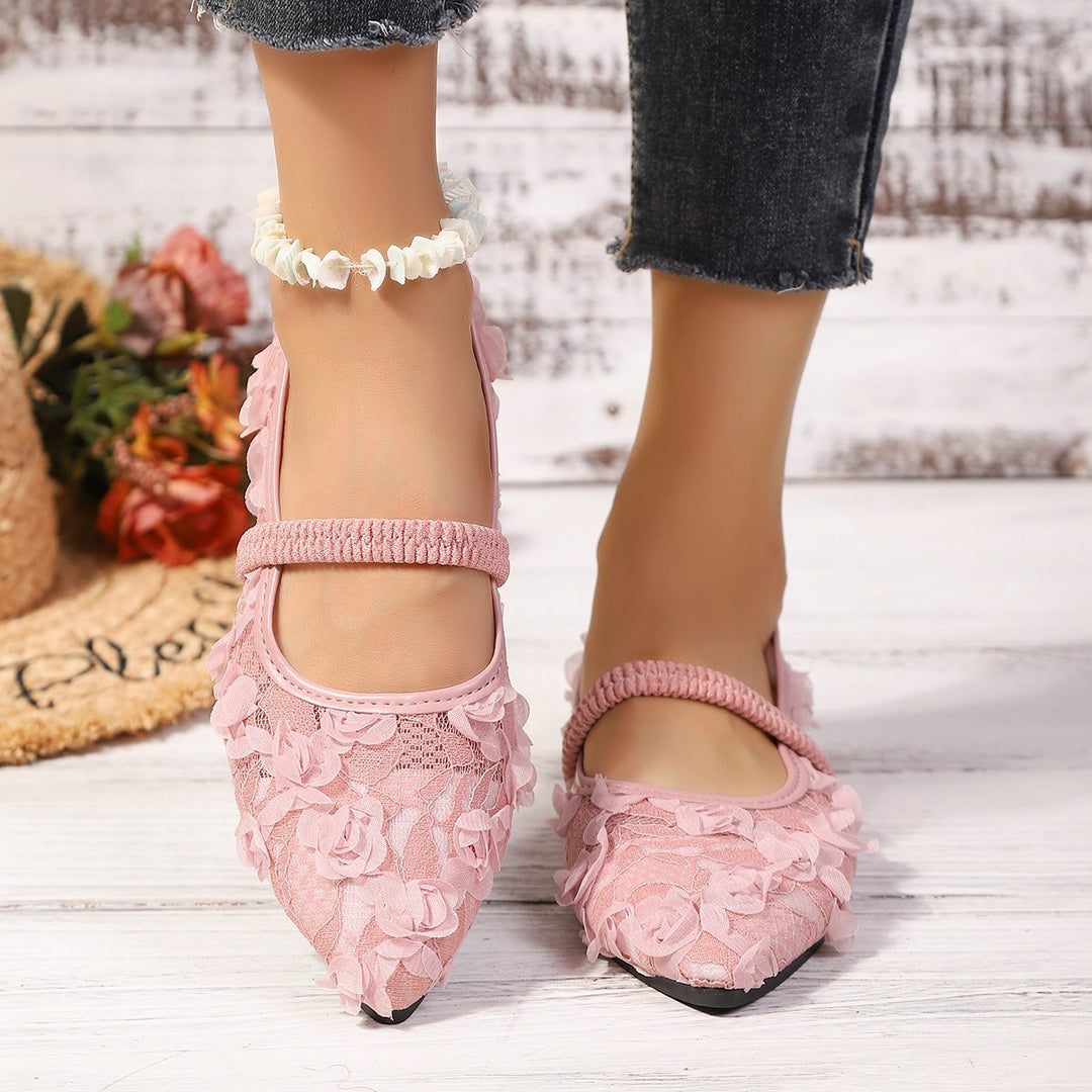 Damen Ballerina Schuhe R&B