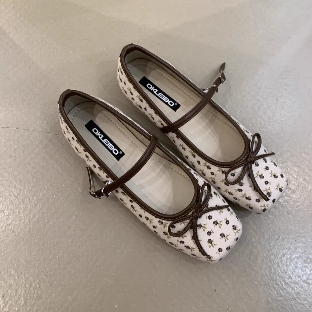 Damen Ballerinas mit dekorativem Schleifenakzent und bequemer Fußbettung R&B