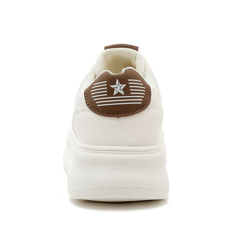 Damen modische Chunky Sneakers mit atmungsaktiver Mesh-Oberfläche und robustem Profil R&B