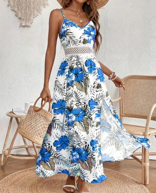 R&B | Elegantes bedrucktes Kleid
