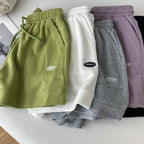 Damen lässige Jogging-Shorts mit elastischem Bund und praktischen Seitentaschen
