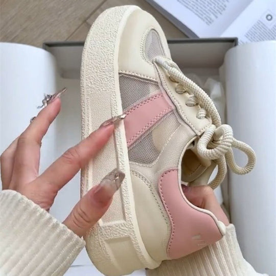 Damen Sneakers mit atmungsaktiver Mesh-Oberfläche und elegantem Design R&B