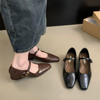 Damen Elegante Ballerinas mit verstellbarem Riemen und komfortabler Innensohle R&B