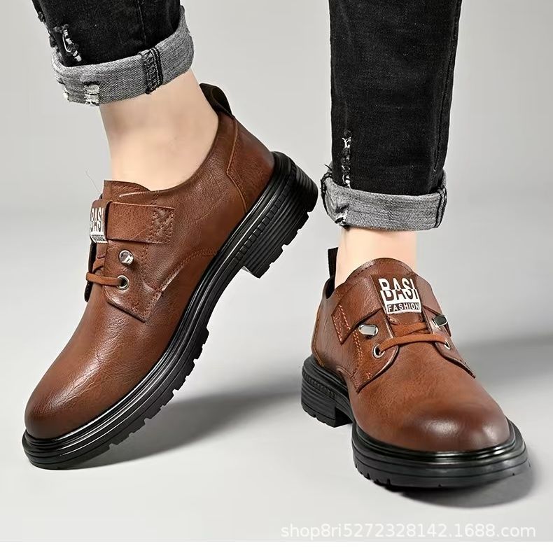 Herren modische Schnürschuhe mit rutschfester Sohle R&B