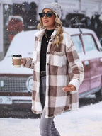 Damen Flanell-Winterjacke R&B