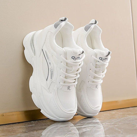 Damen atmungsaktive Komfort-Sneaker mit dämpfender Sohle R&B