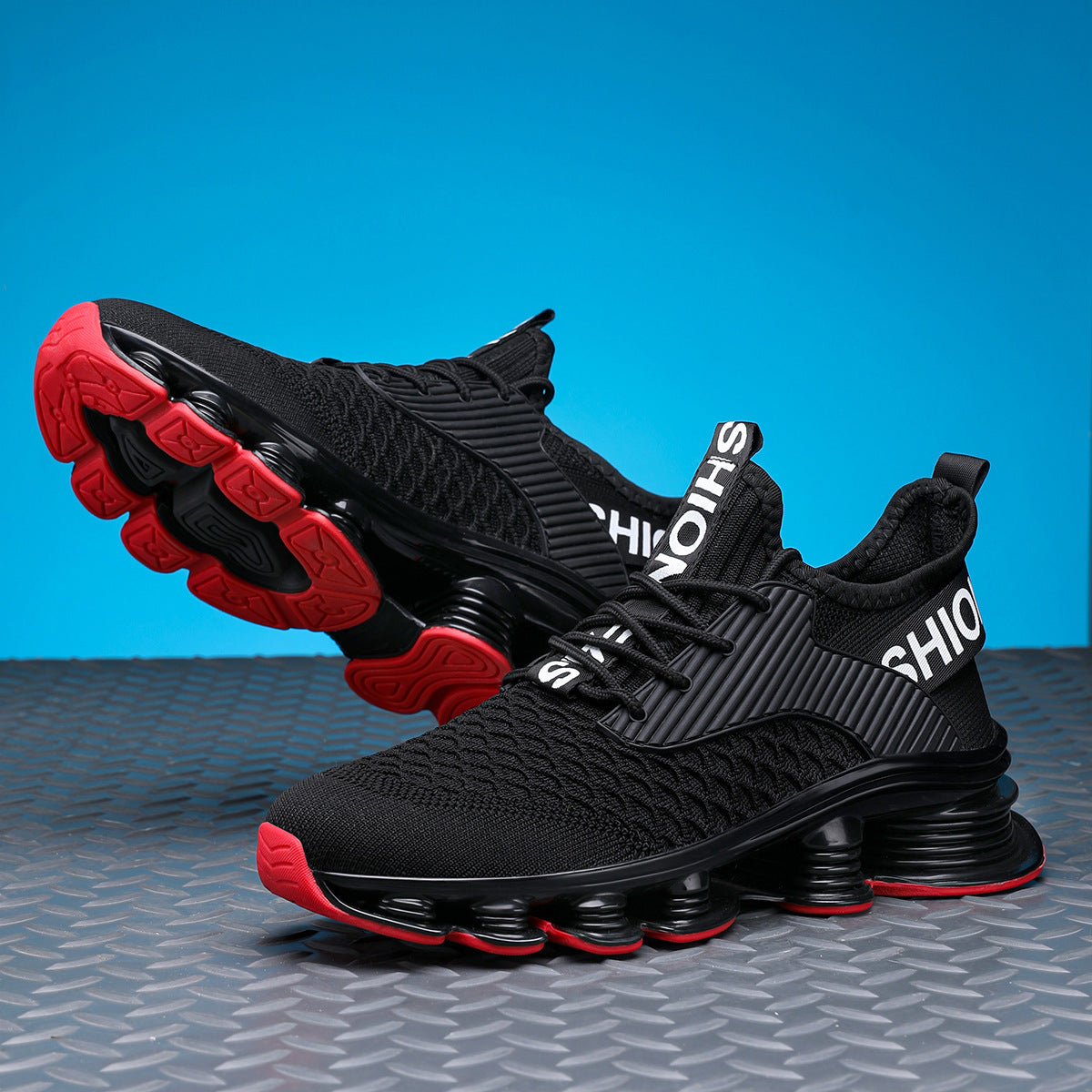 Damen Sportliche Sneakers mit atmungsaktivem Obermaterial und dämpfendem Sohlenprofil