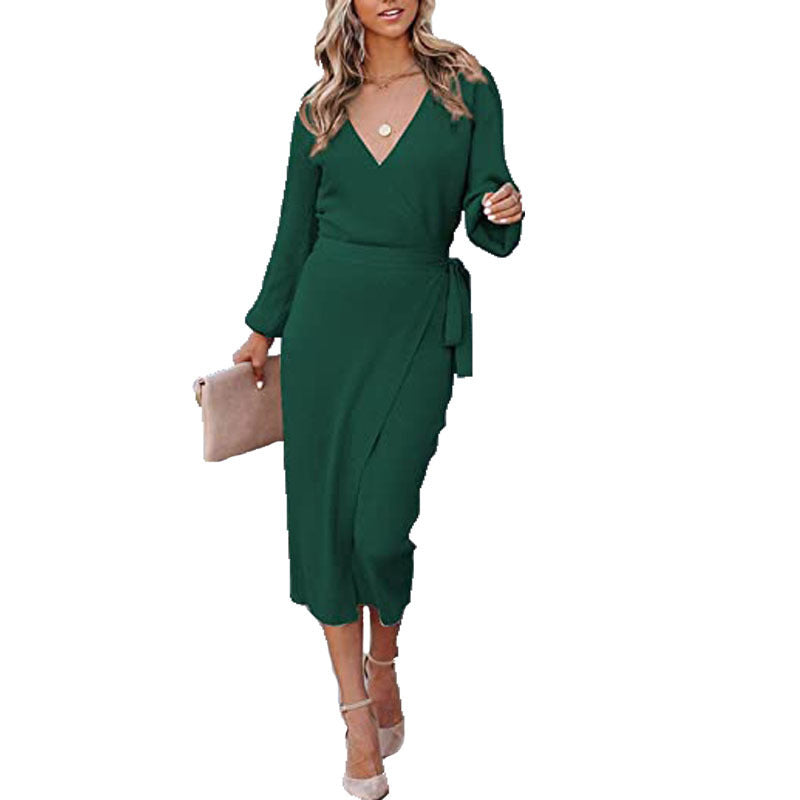 Damen Wickelkleid R&B
