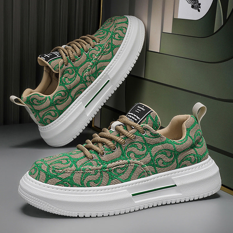 Damen Modische Sneaker mit einzigartigem Muster und dämpfender Sohle R&B