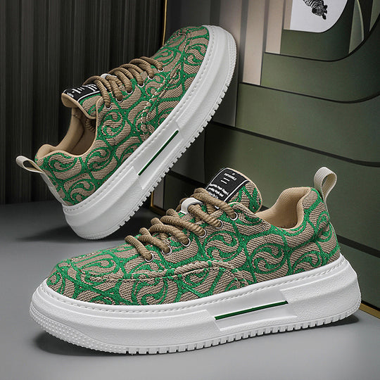 Damen Modische Sneaker mit einzigartigem Muster und dämpfender Sohle R&B