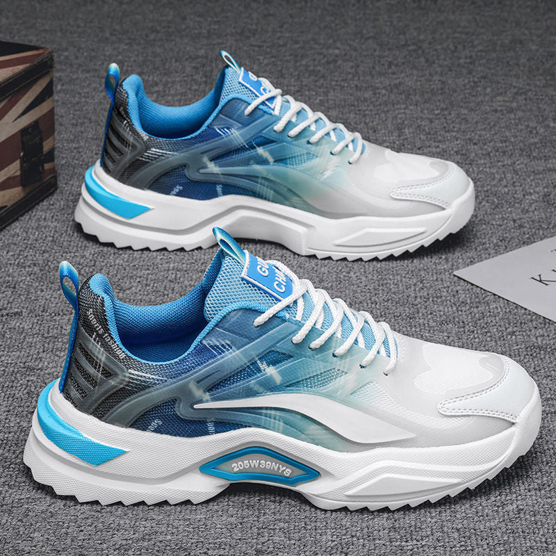 Damen Sportliche Lauf- und Freizeitsneaker mit atmungsaktiver Mesh-Konstruktion R&B