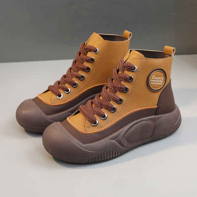 Damen Sportliche High-Top Sneaker mit rutschfester Sohle und ergonomischer Dämpfung R&B