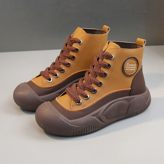 Damen Sportliche High-Top Sneaker mit rutschfester Sohle und ergonomischer Dämpfung R&B