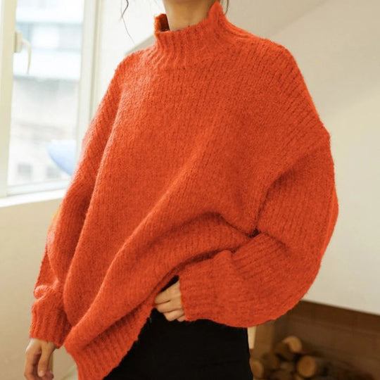 Damen Grobstrick Pullover R&B